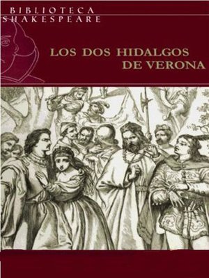 cover image of Los dos hidalgos de Verona
